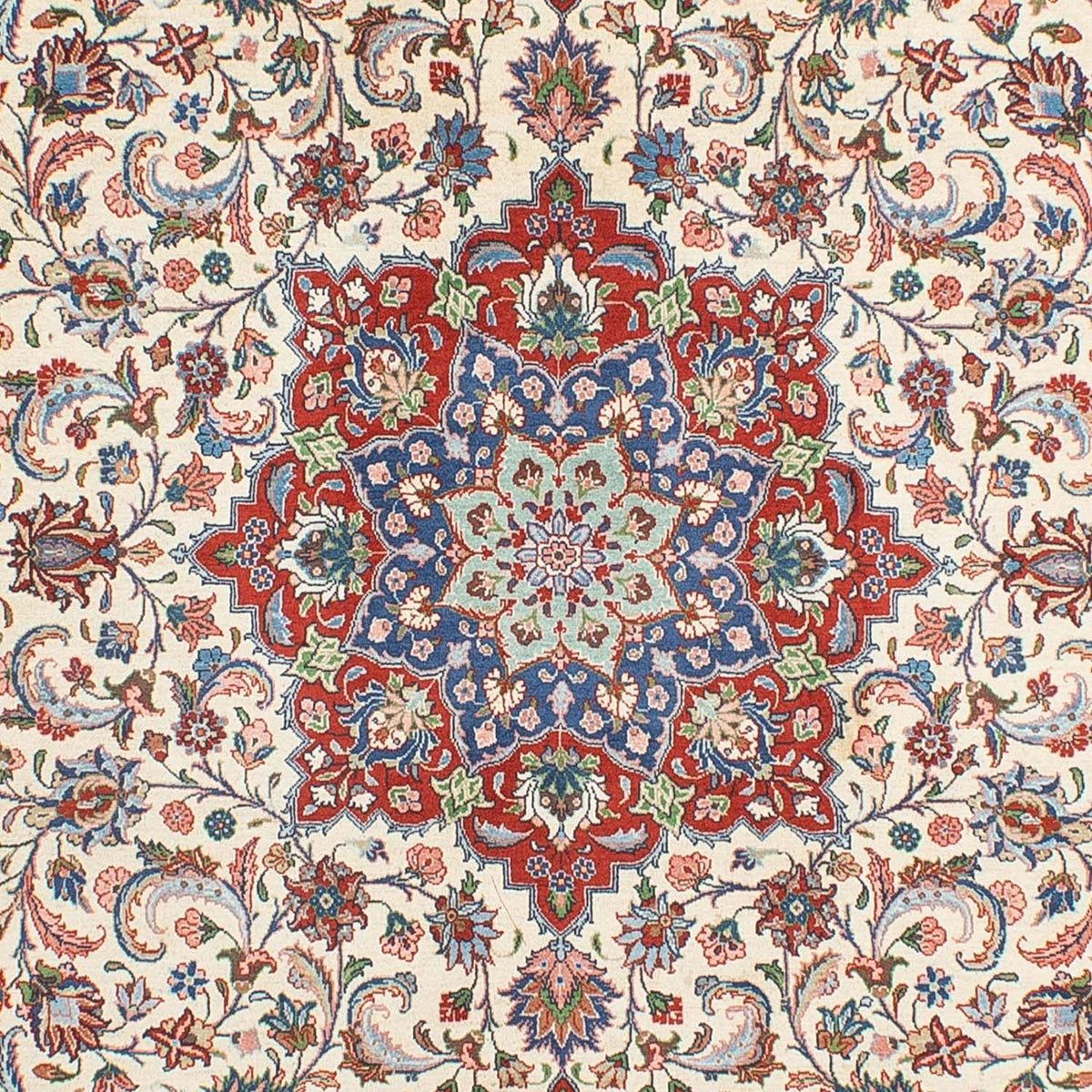 Alfombra persa - Real - 303 x 208 cm - beige