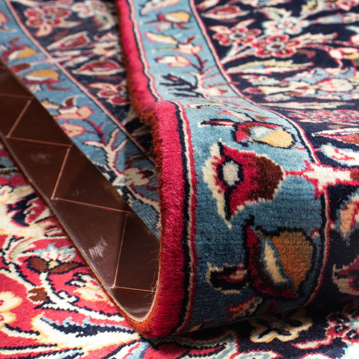 Alfombra persa - Clásica - 300 x 197 cm - rojo oscuro