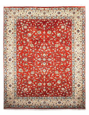 Alfombra persa - Clásica - 288 x 224 cm - rojo oscuro