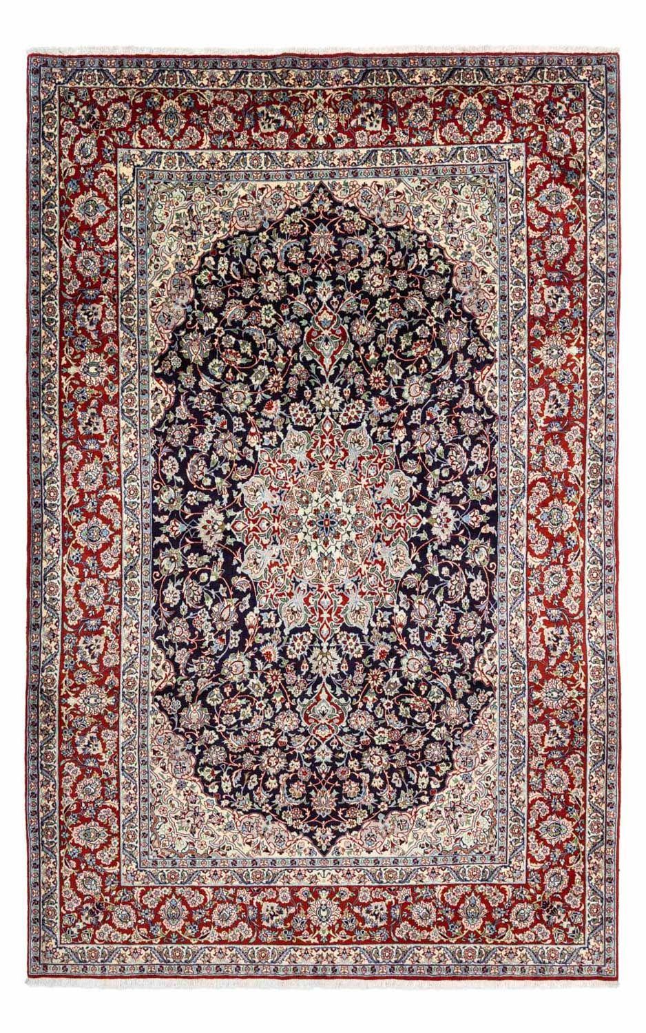 Alfombra persa - Real - 325 x 217 cm - azul oscuro