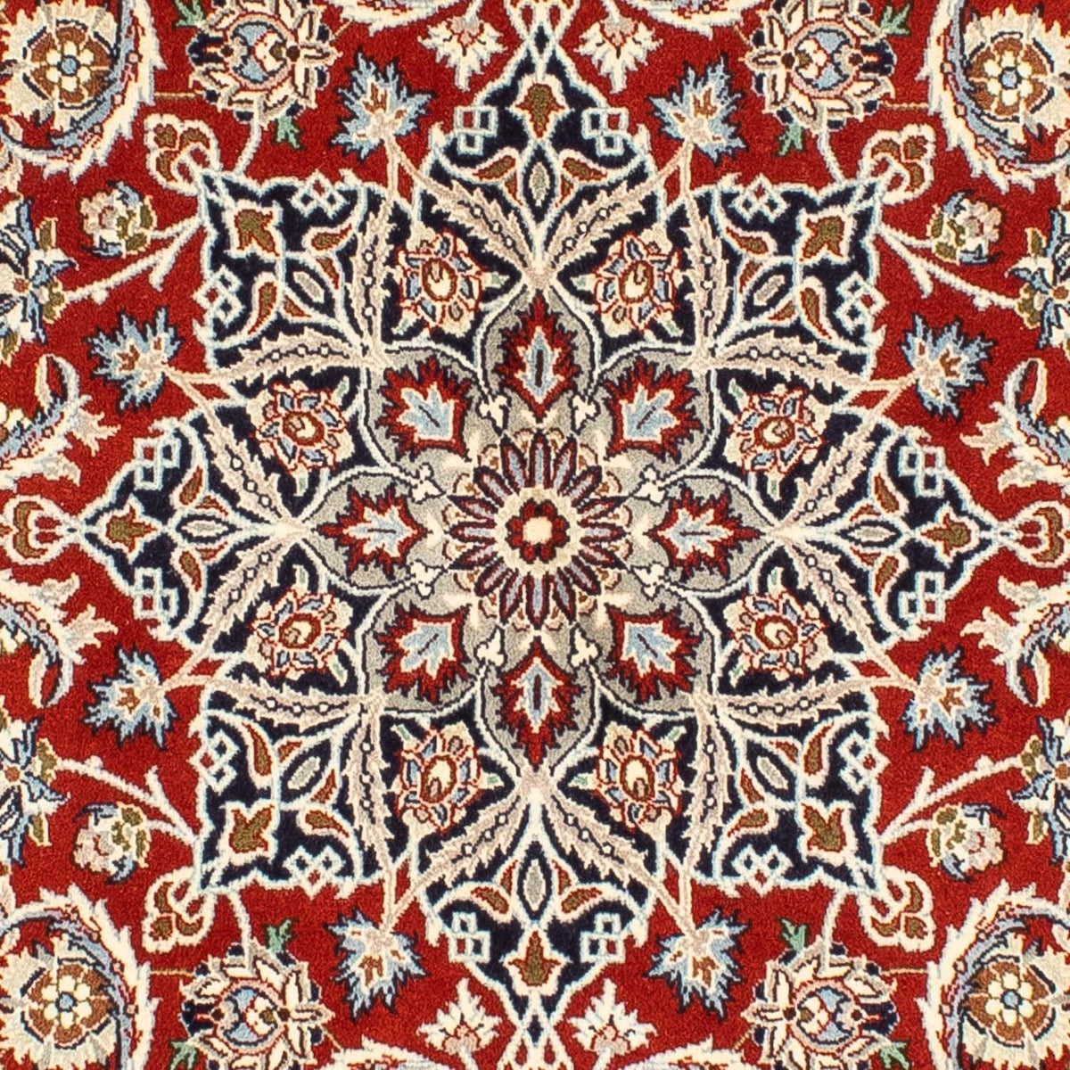 Alfombra persa - Real - 300 x 207 cm - rojo oscuro