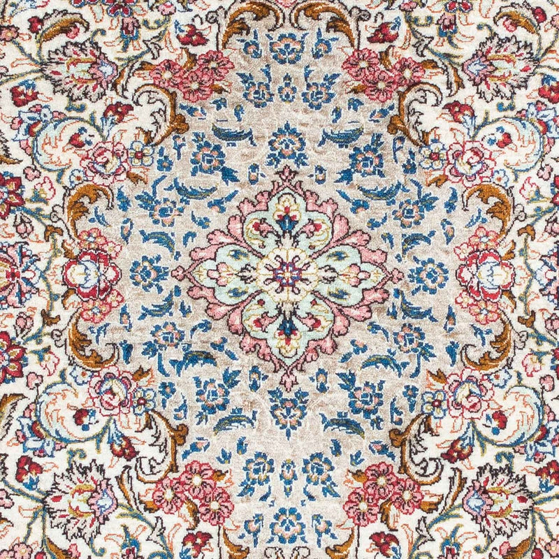 Alfombra persa - Ghom - 120 x 80 cm - beige