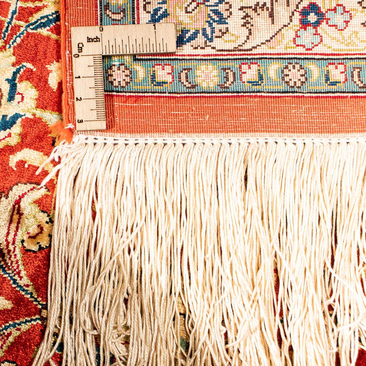 Alfombra persa - Ghom - 296 x 196 cm - óxido