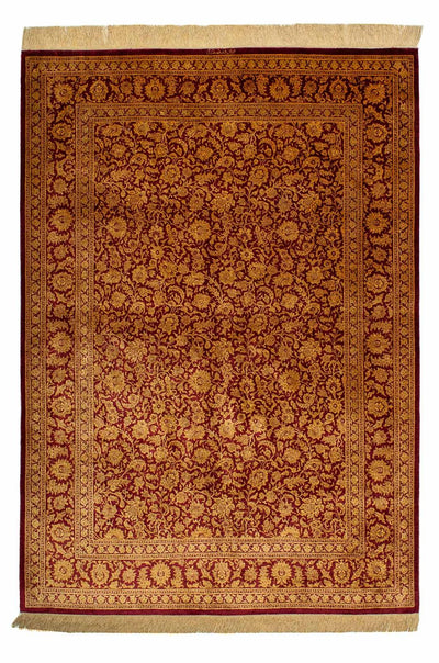 Qom seda Alfombra 132x216cm - Alfombra persa