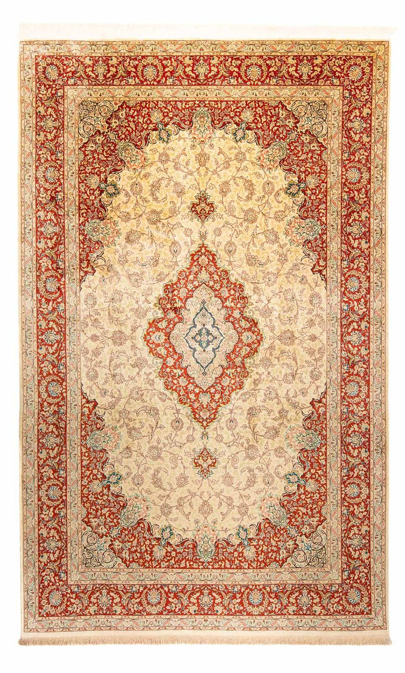 Alfombra persa - Ghom - 312 x 198 cm - rojo