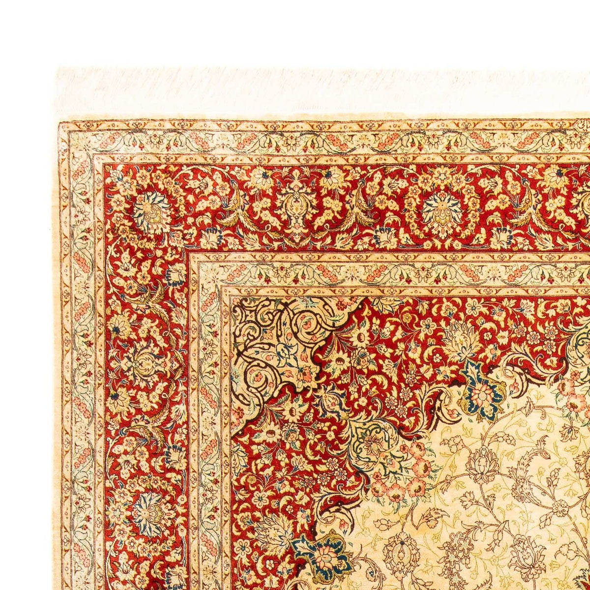 Alfombra persa - Ghom - 312 x 198 cm - rojo