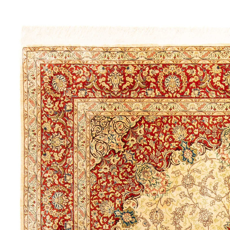 Alfombra persa - Ghom - 312 x 198 cm - rojo