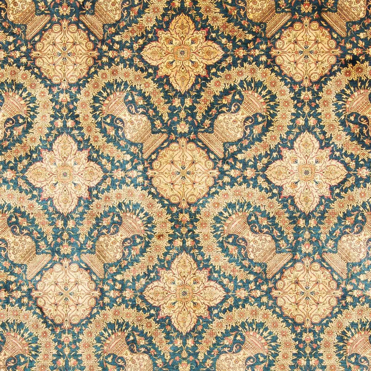 Alfombra persa - Ghom - 300 x 196 cm - multicolor