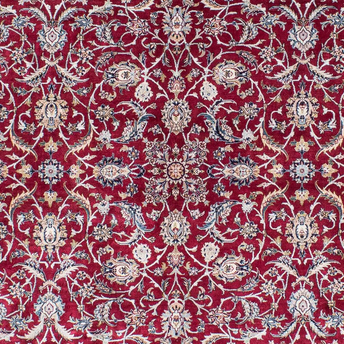 Alfombra oriental - Hereke - 246 x 170 cm - rojo oscuro