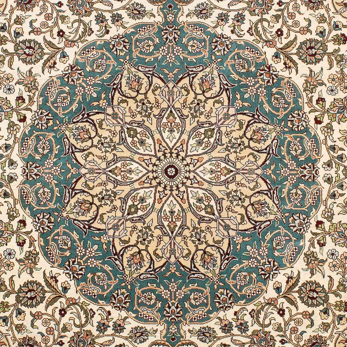 Alfombra de seda - Seda china - 183 x 122 cm - rojo oscuro