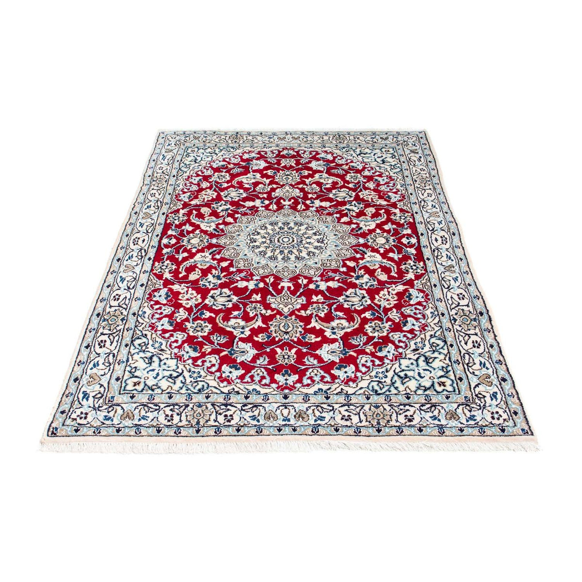 Alfombra Persa - Nain - Real - 172 x 110 cm - rojo