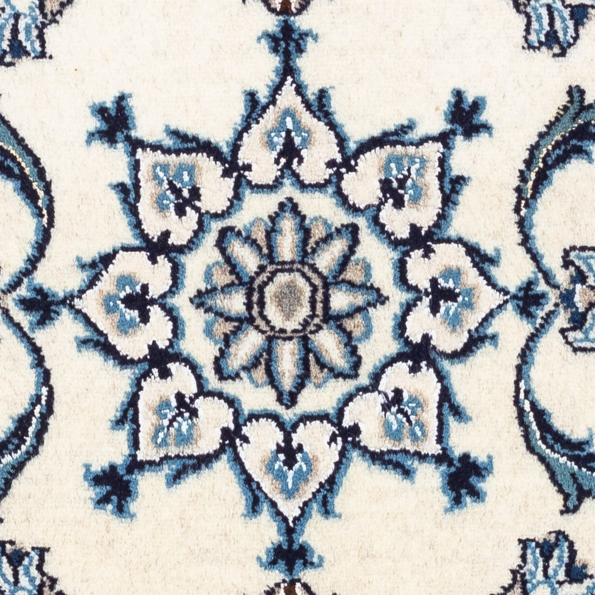 Alfombra persa - Nain - 135 x 69 cm - beige