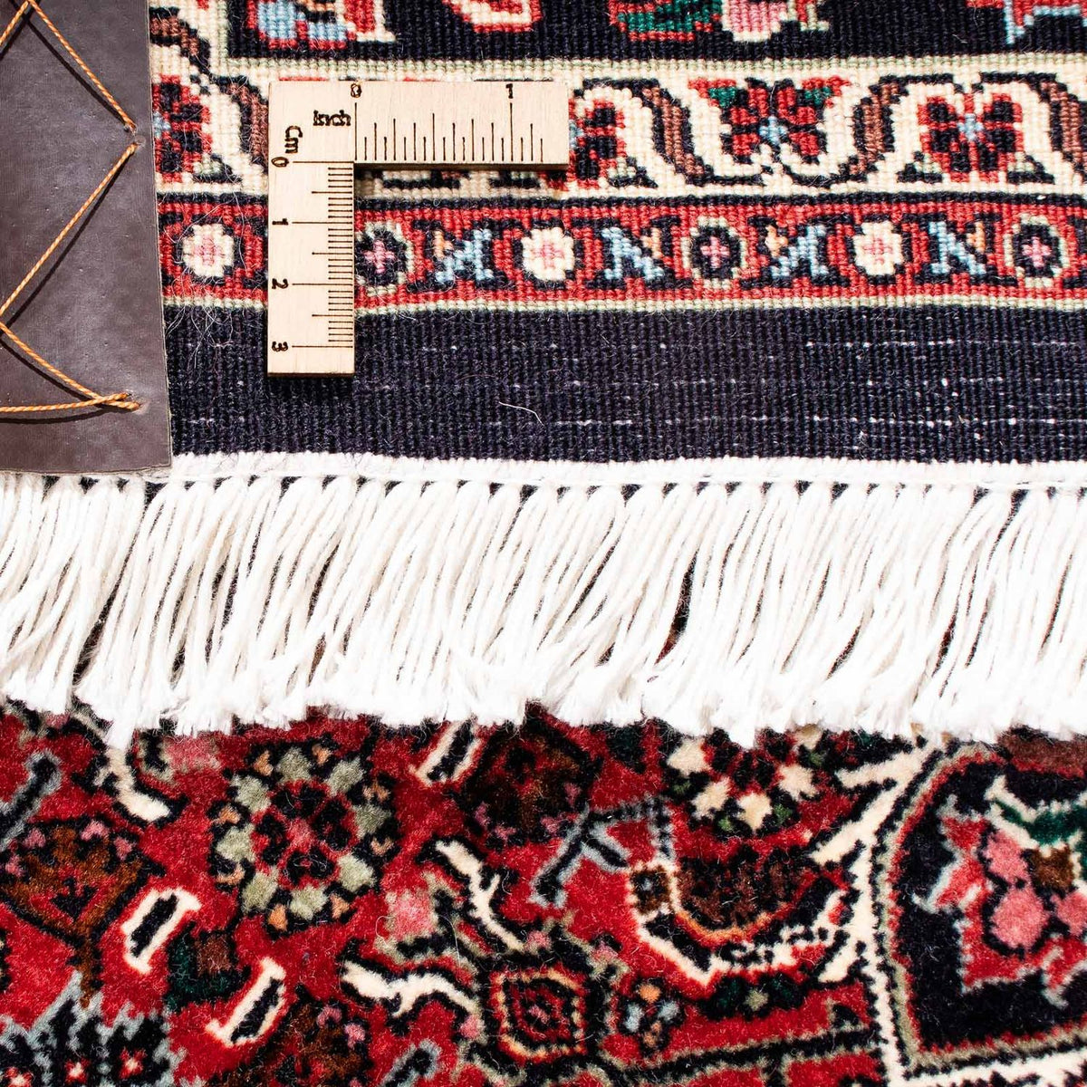 Alfombra persa - Bidjar - 240 x 166 cm - rojo oscuro