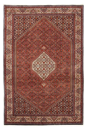 Alfombra persa - Bidjar - 245 x 167 cm - marrón