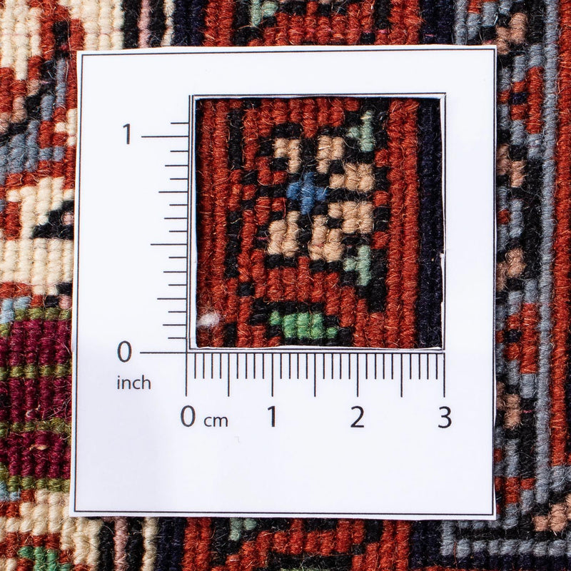 Alfombra persa - Bidjar - 245 x 167 cm - marrón