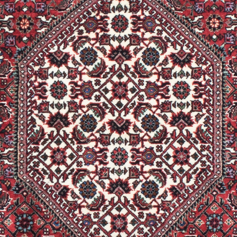 Alfombra de pasillo Alfombra persa - Bidjar - 186 x 74 cm - rojo