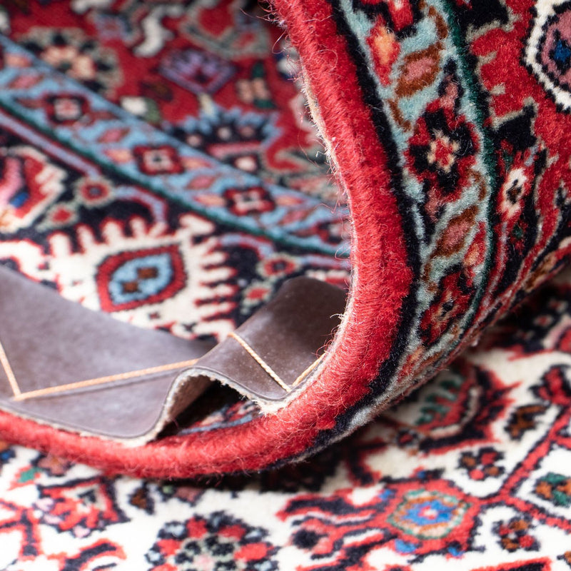 Alfombra de pasillo Alfombra persa - Bidjar - 186 x 74 cm - rojo