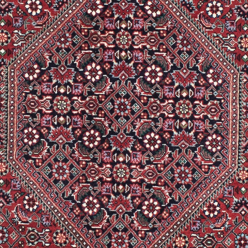 Alfombra de pasillo Alfombra persa - Bidjar - 205 x 72 cm - azul oscuro