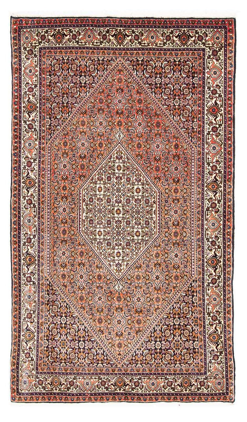 Alfombra persa - Bidjar - 179 x 113 cm - rojo claro