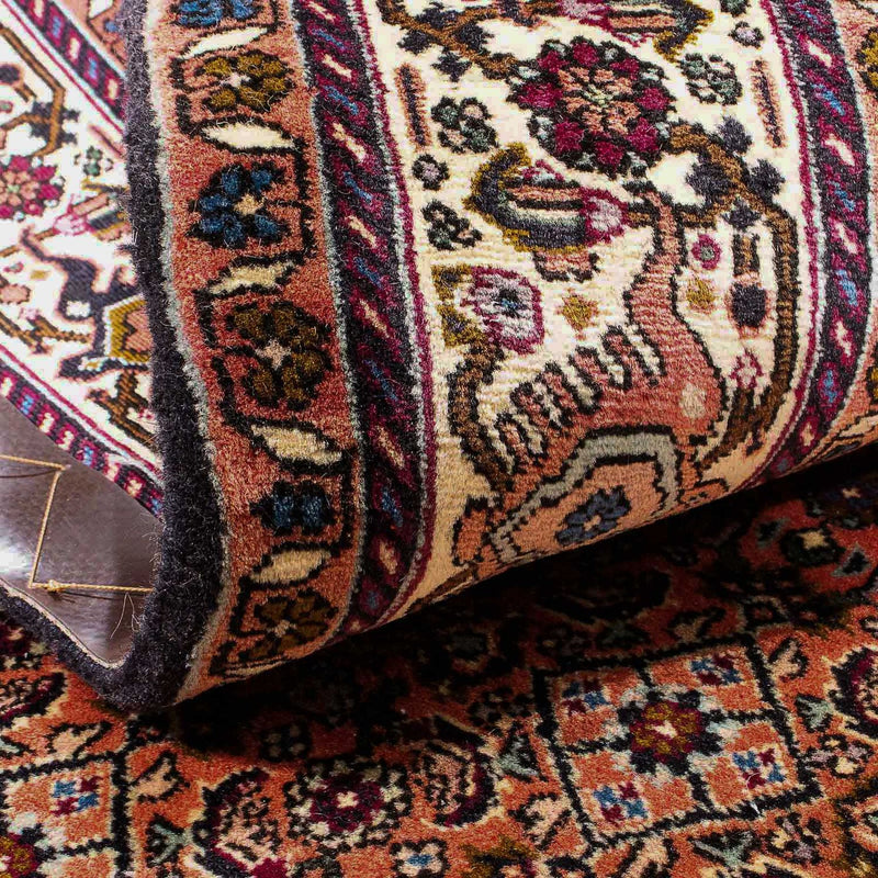 Alfombra persa - Bidjar - 179 x 113 cm - rojo claro