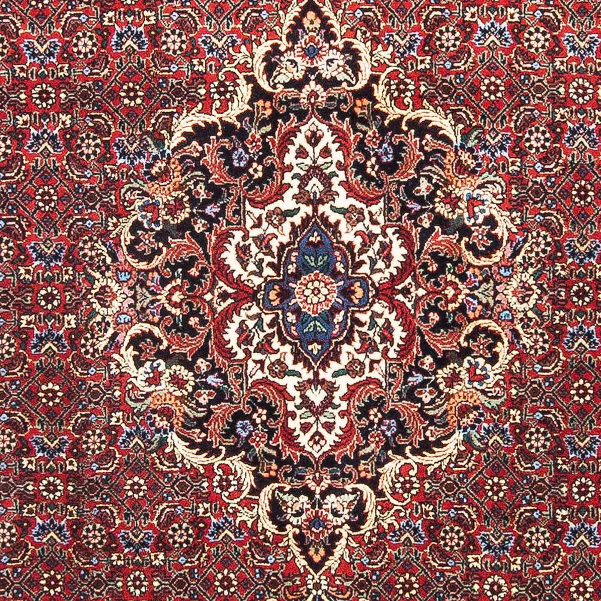 Alfombra persa - Bidjar - 172 x 110 cm - rojo claro