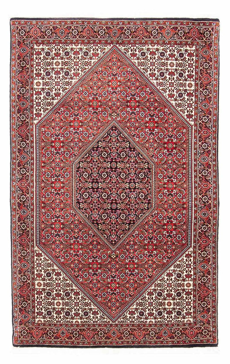 Alfombra persa - Bidjar - 180 x 110 cm - rojo