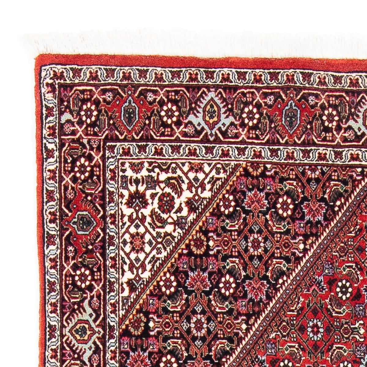Alfombra persa - Bidjar - 192 x 110 cm - rojo