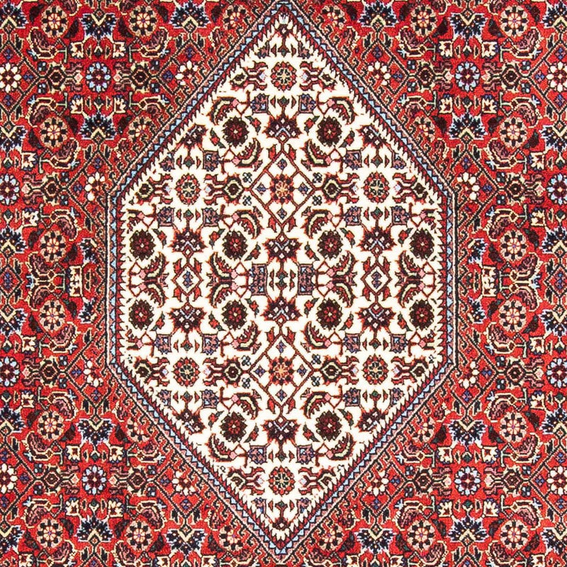 Alfombra persa - Bidjar - 181 x 112 cm - rojo
