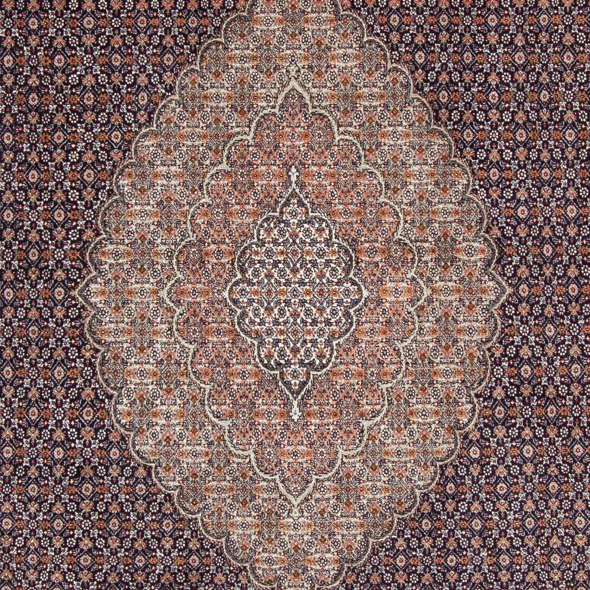 Alfombra persa - Tabriz - 296 x 207 cm - azul oscuro