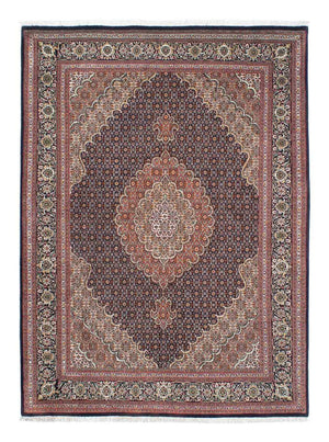 Alfombra persa - Tabriz - 205 x 154 cm - marrón oscuro