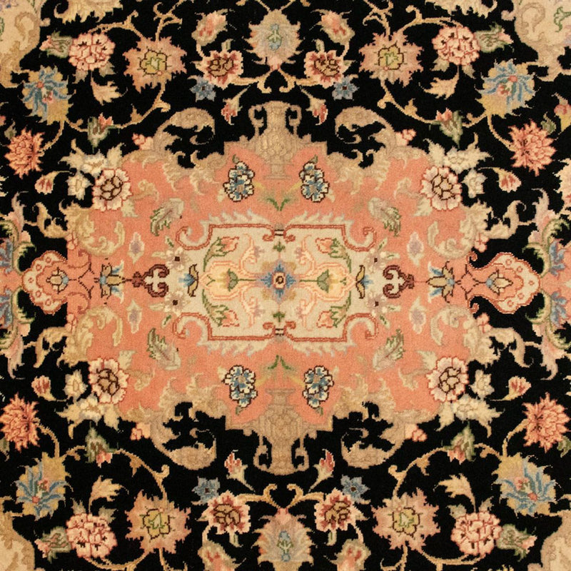 Alfombra Persa - Tabriz - Real - 150 x 100 cm - azul oscuro