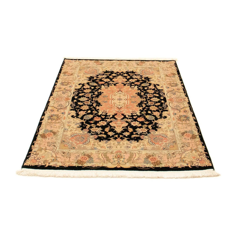 Alfombra Persa - Tabriz - Real - 150 x 100 cm - azul oscuro