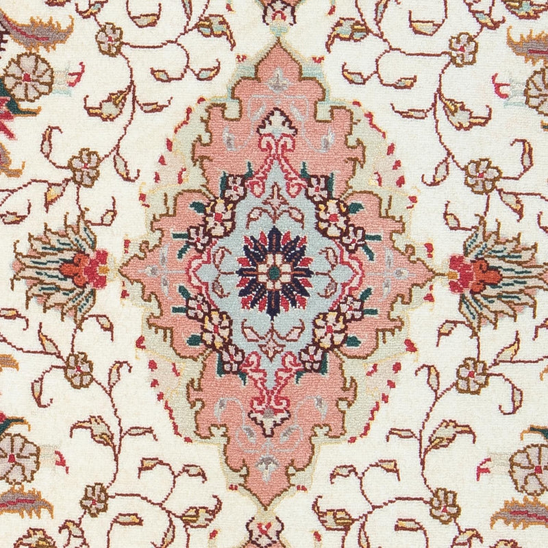 Alfombra Persa - Tabriz - Real - 99 x 59 cm - beige