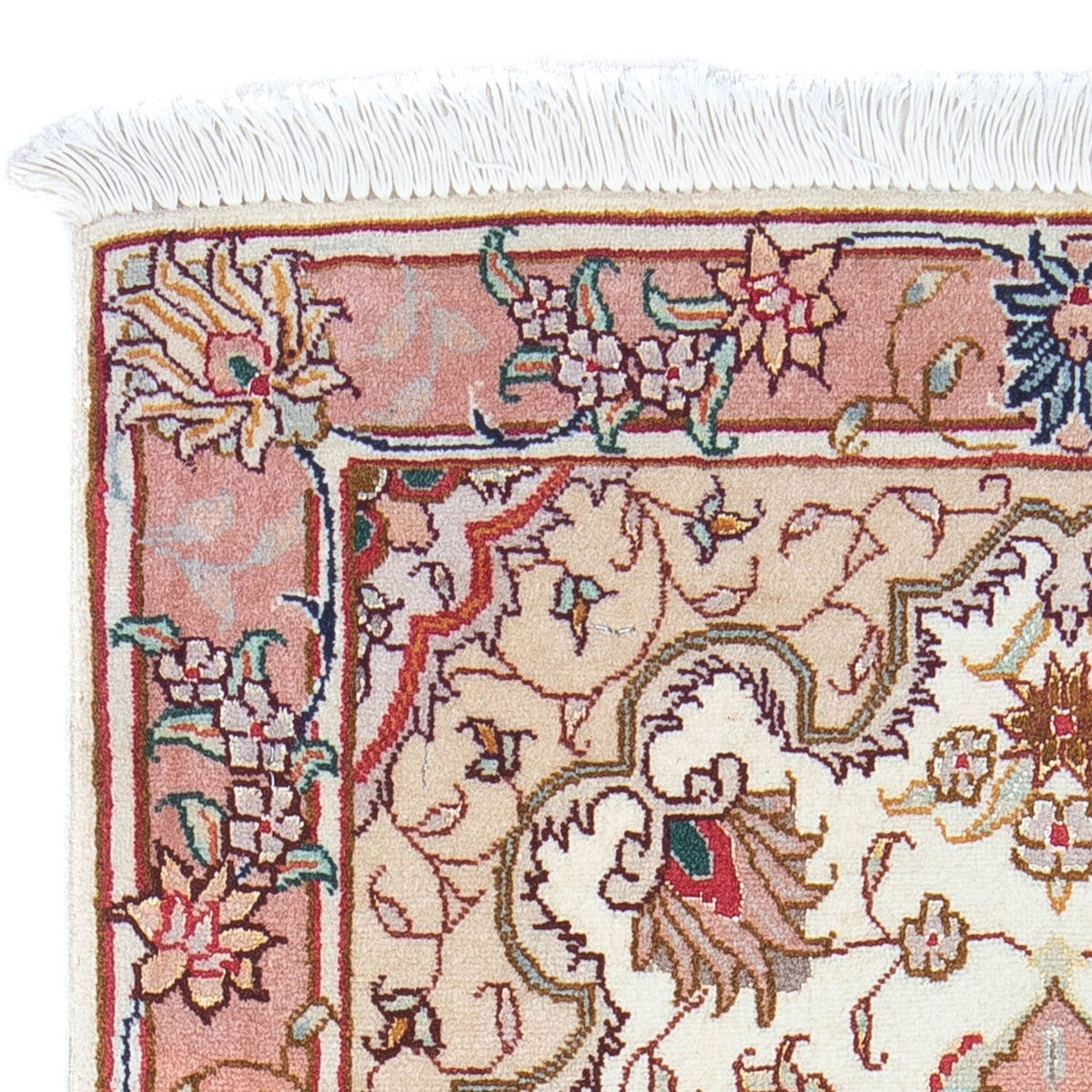 Alfombra Persa - Tabriz - Real - 99 x 59 cm - beige