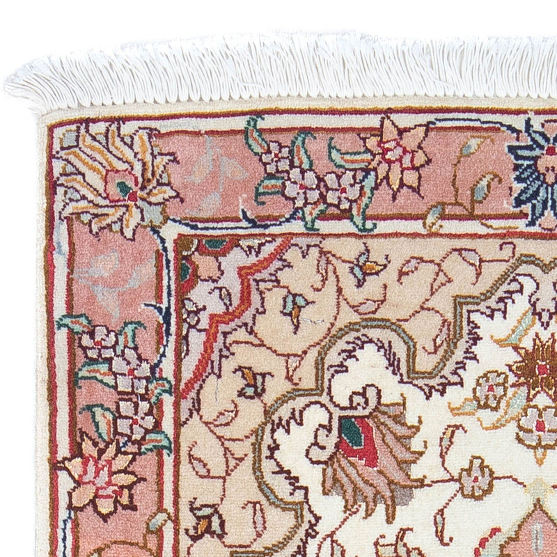 Alfombra Persa - Tabriz - Real - 99 x 59 cm - beige