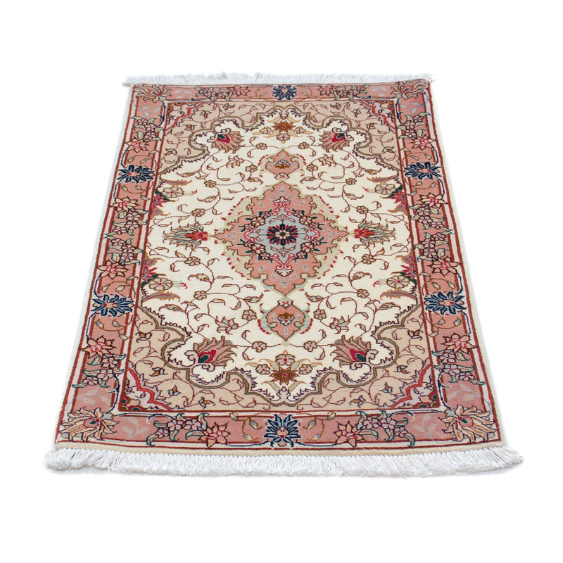 Alfombra Persa - Tabriz - Real - 99 x 59 cm - beige