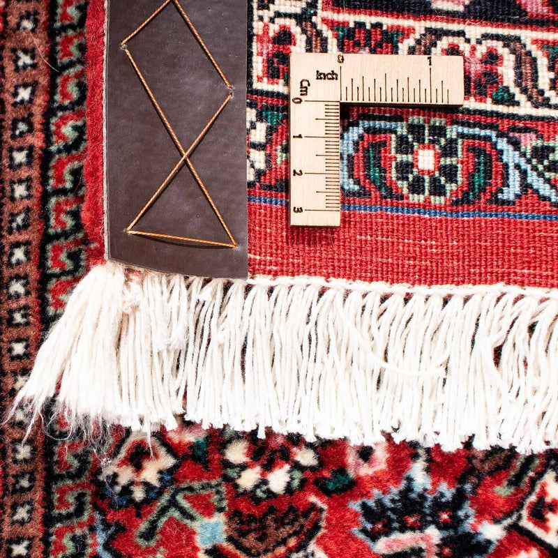 Alfombra persa - Bidjar - 252 x 172 cm - rojo oscuro