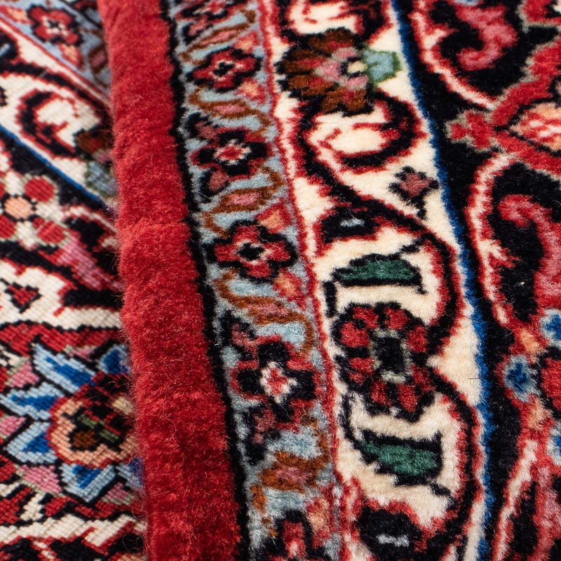 Alfombra persa - Bidjar - 240 x 168 cm - rojo oscuro