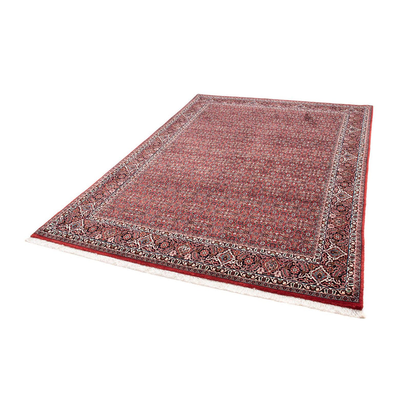 Alfombra persa - Bidjar - 240 x 168 cm - rojo oscuro