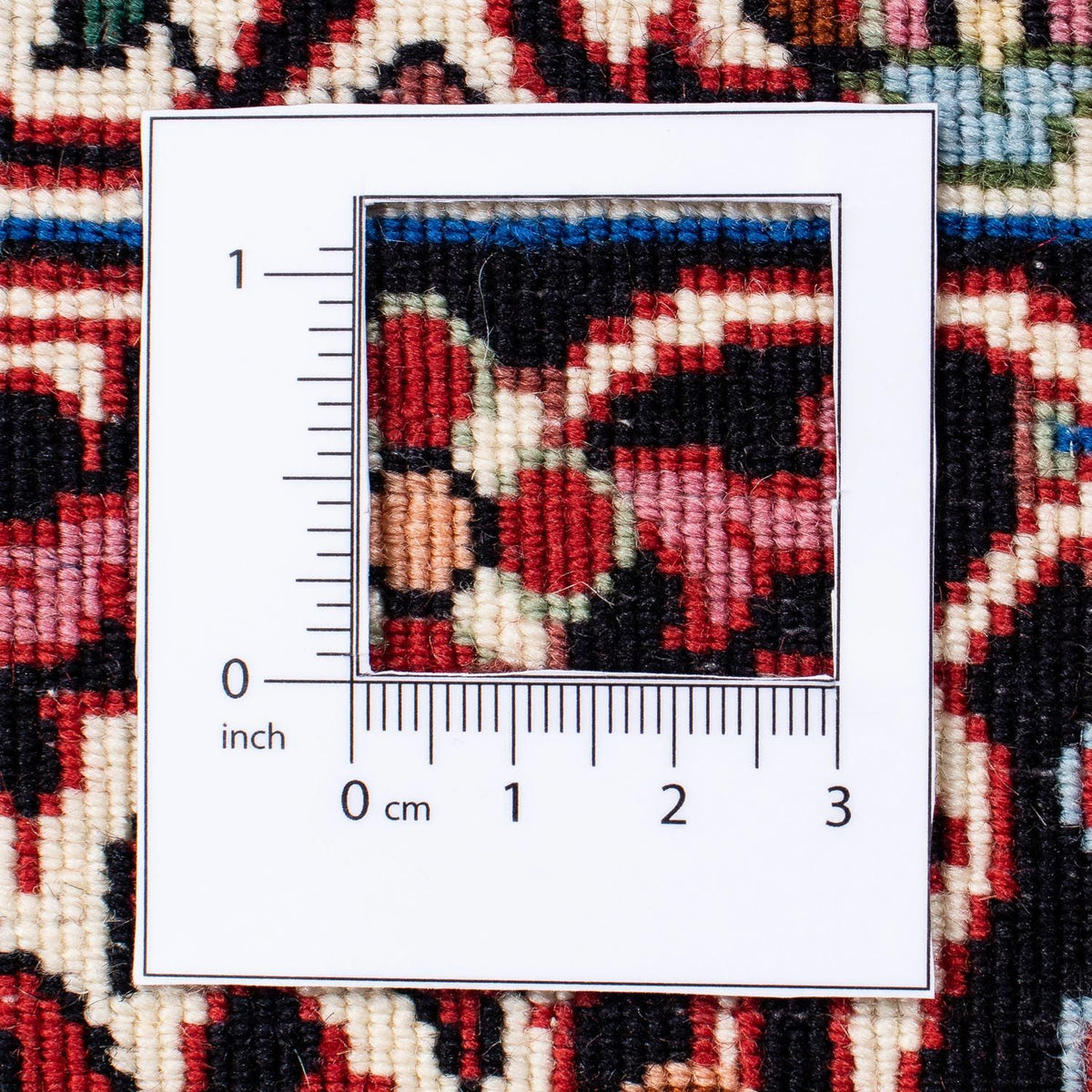 Alfombra persa - Bidjar - 240 x 168 cm - rojo oscuro