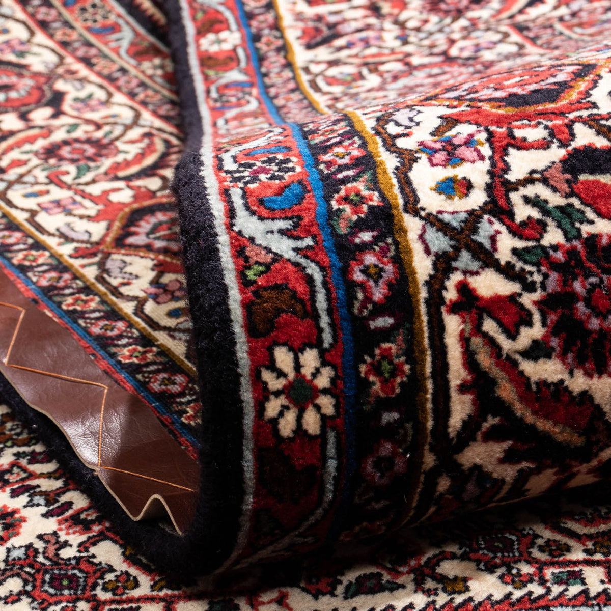 Alfombra persa - Bidjar - 302 x 200 cm - rojo