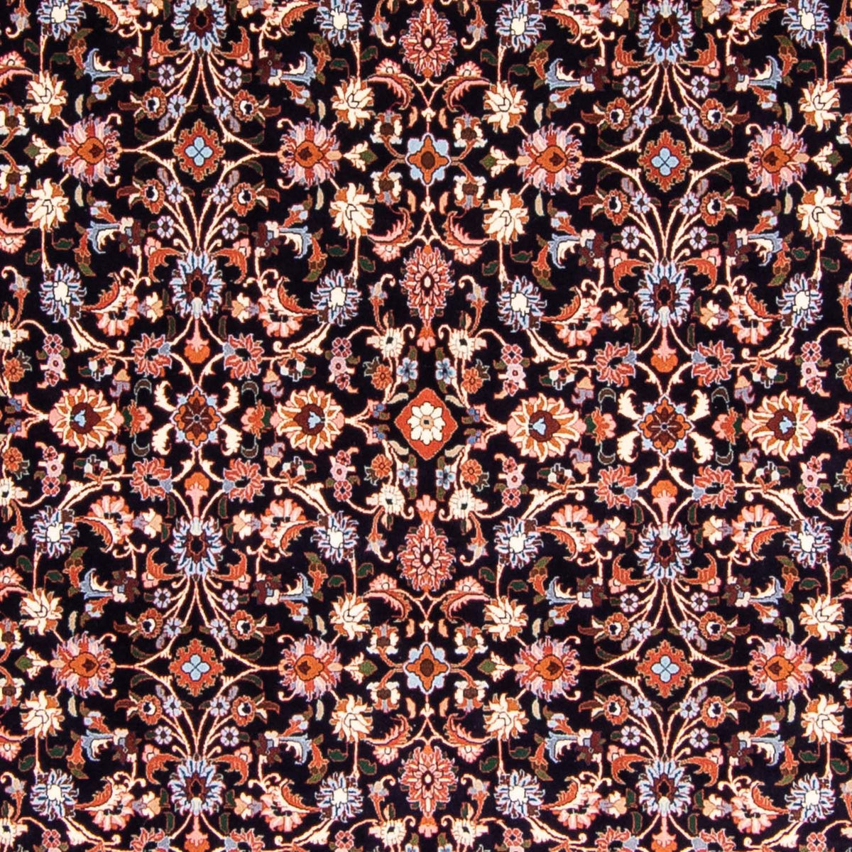 Alfombra persa - Bidjar - 350 x 243 cm - azul oscuro