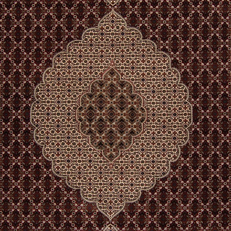 Alfombra persa - Bidjar - 339 x 253 cm - marrón