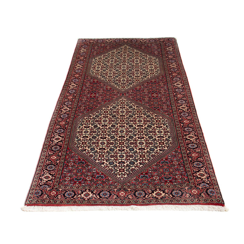 Alfombra de pasillo Alfombra persa - Bidjar - 210 x 87 cm - rojo