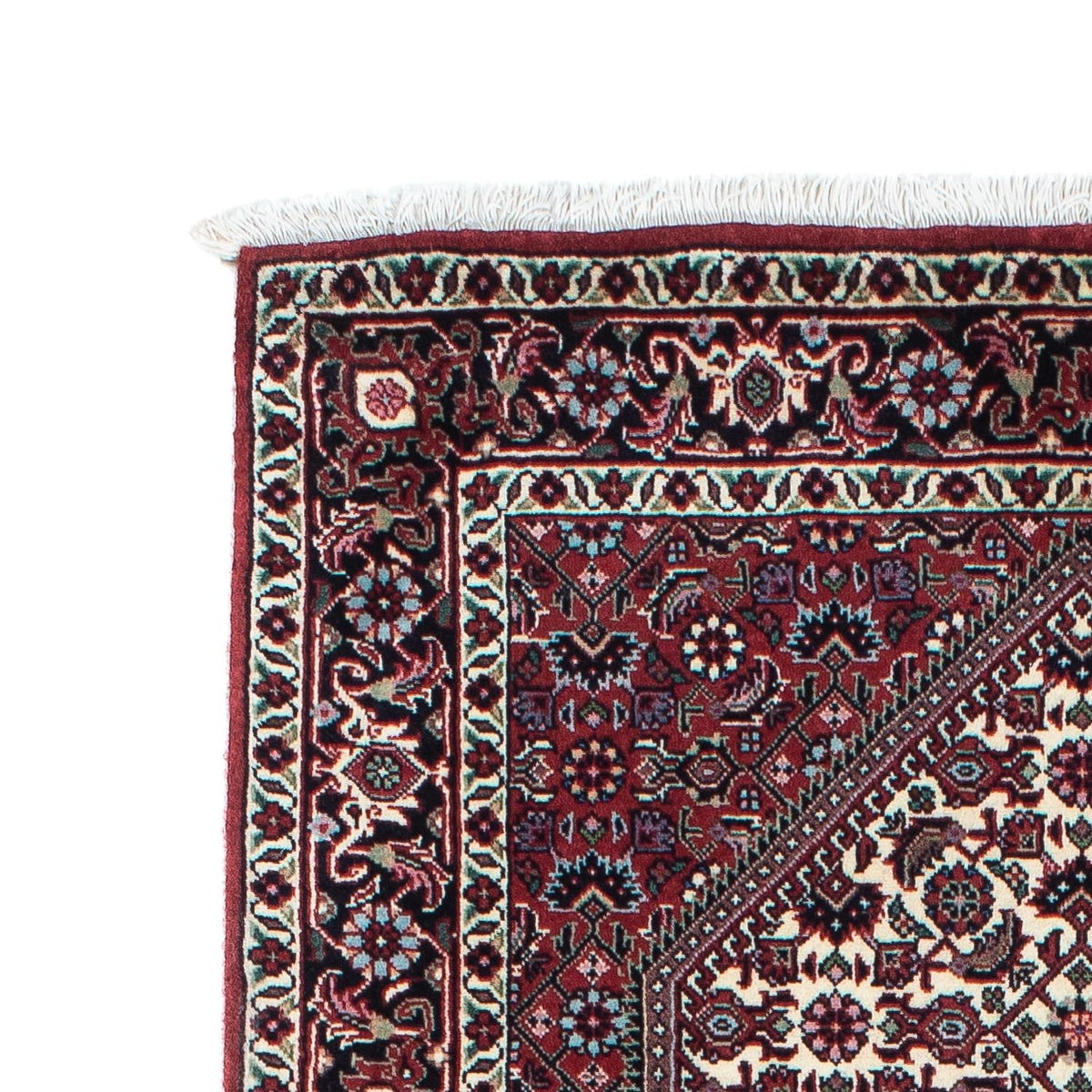 Alfombra de pasillo Alfombra persa - Bidjar - 198 x 77 cm - rojo