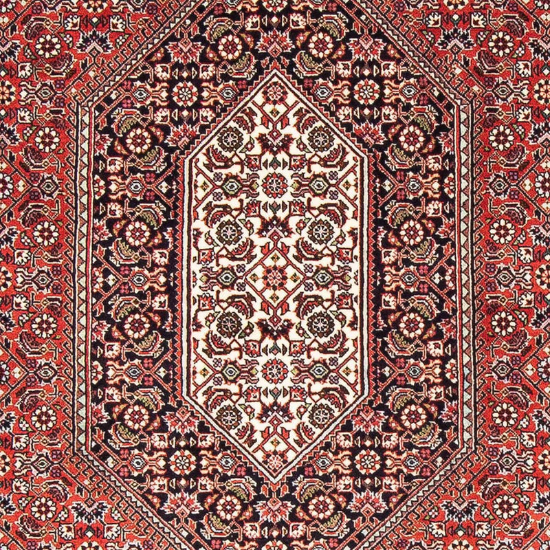 Alfombra persa - Bidjar - 181 x 108 cm - rojo
