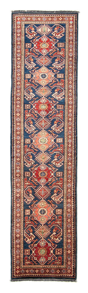 Alfombra de pasillo Alfombra Ziegler - Kazak - 298 x 78 cm - azul