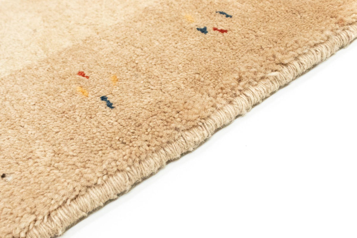 Alfombra de pasillo Alfombra Gabbeh - Persa - 298 x 88 cm - beige