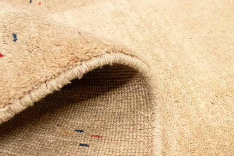 Alfombra de pasillo Alfombra Gabbeh - Persa - 298 x 88 cm - beige