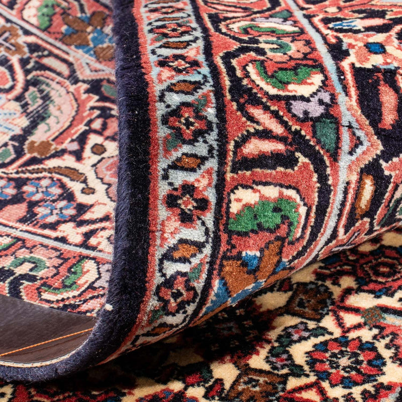 Alfombra persa - Bidjar - 348 x 252 cm - rojo oscuro